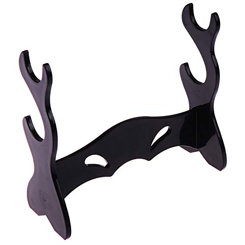 1 Stück Acrylhalterung Rack Kollektion Ständer 2 Tierhalteranzeige Cartoon Periphere Waffen Display Messerhalter Für Zauberstab Schwarz von PiniceCore