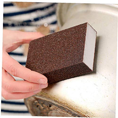 1pcs Carborundum Schwamm Emery Schwämme Caspian Steintopf Reinigen Pinsel Rost-radierer Grit Scheuerschwämme Pot Reinigungspads Carborundum Waschen Küchenreinigungsmittel-Werkzeug 10 * 7cm von PiniceCore
