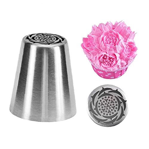 1pcs Edelstahl-Gebäck-Kuchen Russische Düsen-Spitze Icing Piping Nozzle-Plätzchen-Form-Backen Werkzeuge von PiniceCore