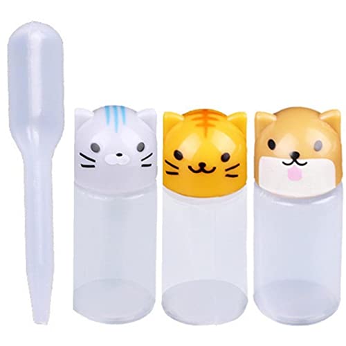 1set -gewürzsauce Mini Flasche Süße Cartoon Minisauce Behälter Sojasauce Gewürzflasche Für Bento Box Küchenzubehör von PiniceCore