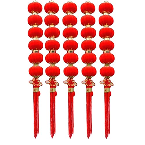 30 Teile/Los Laterne Kleine Strömere Rote Laterne Hochzeit Festliche Dekoration Geschenk DIY Handwerk Chinesisches Neujahr Dekoration Hängen Lampe von PiniceCore