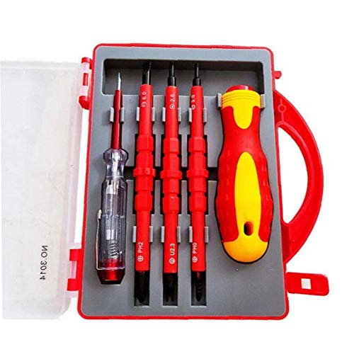 5pcs Schraubendreher-Set Elektriker-Werkzeug isolierte Schraubendreher Multi-Bit-Schraubendreher-Satz-Reparatur-Werkzeug-Set für Elektriker von PiniceCore