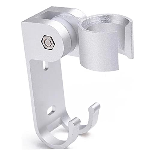 Duschhalterung Aluminium-duschbasishalter Einstellbarer Wandgel Montiert Duschkopf-ständer-Halterung Rostfestes Kopfstütze Halter Badezimmer Fitting Duschhalterung von PiniceCore