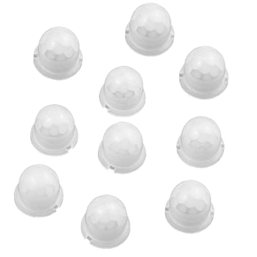 PiniceCore 10 Stücke Outdoor Motion Sensor Hohe Qualität Fresnel Objektiv Weiß von PiniceCore