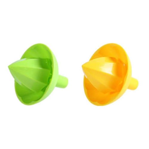 PiniceCore 2 Stück 2 in 1 Beweglichem Handpresse Squeezers Trichter Entsafter Für Lemon Orange Zitrus Kalkfrucht von PiniceCore