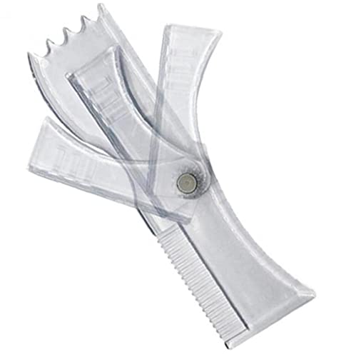 PiniceCore Drehbare Beard Shaping-Tool Vorlage Beard Comb Multi-Liner Beard Shaper Rasierer, Epilierer Rasierer Werkzeug Für Männer Zufällige Farbe von PiniceCore
