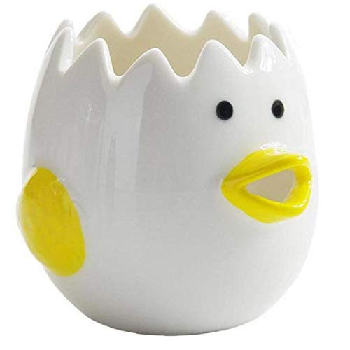 PiniceCore Egg White Separator Ceramic Yolk Props Household Baking Supplies Egg Separator Kitchen Gadget Cooking von PiniceCore