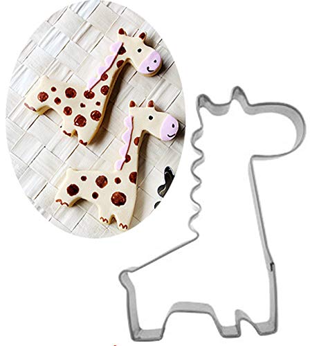 PiniceCore Giraffe Form-Biskuit-Form Bakeware Fondant-Kuchen-Form Zuckerfertigkeit 3D Gebäck Cookie Cutter Backen-Werkzeuge von PiniceCore
