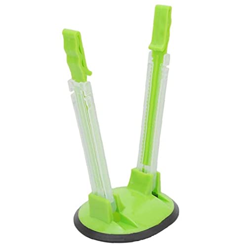 PiniceCore Rack-Halter Für Lebensmittel Prep-Tasche Aus Kunststoff Gefrierbeutel Druckverschlussbeutel Halter-Standplatz, Essen Planung Prep Taschenhalter Küchenhelfer von PiniceCore