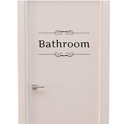 PiniceCore Wc-Aufkleber-ausgangsdekor Badezimmer Aufkleber Tür Aufkleber Schlafzimmer-Kunst-Wand von PiniceCore