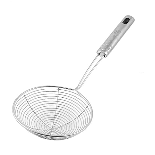 Pinicecore Fine Mesh Edelstahl Öltopf Sieb Kelle Skimmer Oval Fine Mesh Für Straining Tees Und Cocktails Oder Siebanlage Mehl, Zucker, Gewürze Und Kräuter von PiniceCore