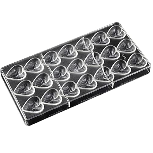 Polycarbonat-schokoladenform, Diy-form Mini-herz-geformte Klare Kunststoff-handgefertigte Schokolade, Die Formteig-dessert-kuchen-dekoration-tool Herstellen von PiniceCore