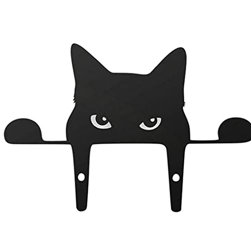 Schwarze Katze Pflanze Topf Hängen Skulptur Geschenk Outdoor Zaun Acryl Bild Dekoration Hause Ornament von PiniceCore