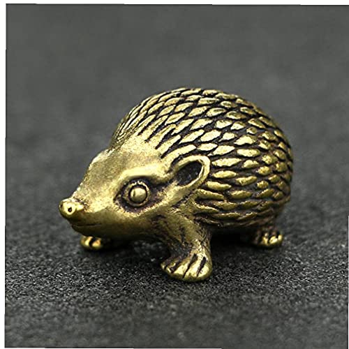 Weinlese-Tier-Statue Mini Messing Hedgehog Metall Figur Props Innenministerium-Schreibtisch-Dekor-Verzierung Spielzeug-Geschenk von PiniceCore