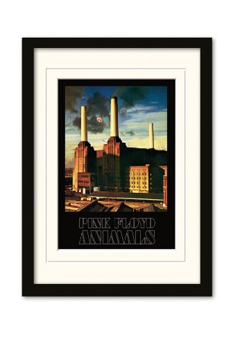 Pink Floyd Animals Gerahmter Kunstdruck, A3 von iPosters