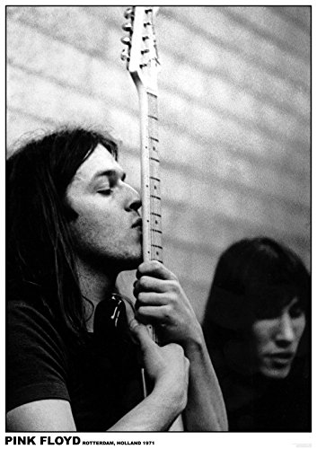 Pink Floyd Poster David Gilmour Rotterdam 1971 von Pink Floyd