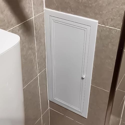 Pink Palm Revisionsklappe für Badezimmer-Inspektionspanel, Zugangstür für Wandfliesen für Kriechkeller, wasserdichte Ventilreparaturlochabdeckung mit Griff (40 x 65 cm) von Pink Palm