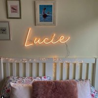 Benutzerdefinierte Name Neon Schilder, Personalisierte Schild, Weihnachtsgeschenkideen, Nachtlampe Dekor, Mädchen Raumdekoration, Geschenke Für von PinkBangLED