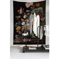 Barocke Blumen - Wandbehang Wanddeko Boho T#75 Barocke Blumen - Wandbehang Wanddeko Boho T#75 von PinkPalmDecor