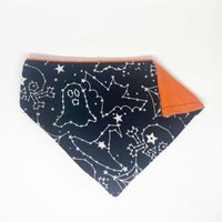 Unheimliche Sternbilder | Im Dunkeln Leuchten Über Das Halsband Hundebandana von PinkSaltCreatives