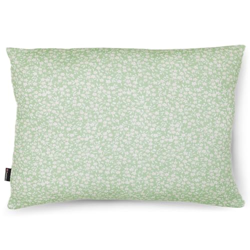 PinkZebra Bio-Musselin Kissenbezug 30 x 50 cm für Kinder & Erwachsene, weicher Kopfkissenbezug GOTS-Zertifizierung, Kissenhülle mit Reißverschluss, Made in EU, Blumen Grün PinkZebra Bio-Musselin Kissenbezug 30 x 50 cm für Kinder & Erwachsene, weicher Kopfkissenbezug GOTS-Zertifizierung, Kissenhülle mit Reißverschluss, Made in EU, Blumen Grün von PinkZebra