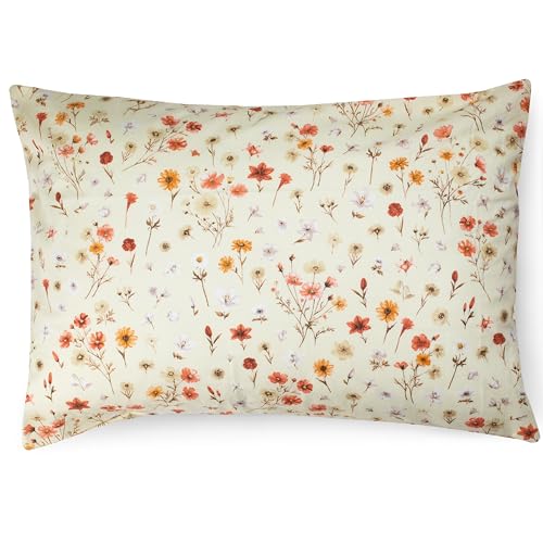 PinkZebra Kopfkissenbezug, Kissenbezug 40 x 80 cm aus 100% Baumwolle, Kissenhülle, Öko-tex Standard 100, bezüge mit Reißverschluss, Blühende Wiese PinkZebra Kopfkissenbezug, Kissenbezug 40 x 80 cm aus 100% Baumwolle, Kissenhülle, Öko-tex Standard 100, bezüge mit Reißverschluss, Blühende Wiese von PinkZebra