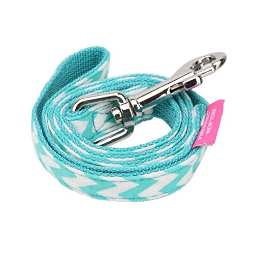 Pinkaholic New York NAQA-AL7202 Hunde Leine, Ziggy, Medium, blau von Pinkaholic New York