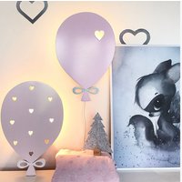 Wandlampe Schlummerlicht Ballon Kinderlampe Wandleuchte Holzlampe Babylampe Kinderzimmer Nachtlicht Nachtleuchte von PinkyKikyDesign