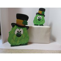 st Patricks Day Monster. Schreibtisch Dekor, Regal Mantel Lehrer Geschenk, Hauseinweihung von PinkysPickens