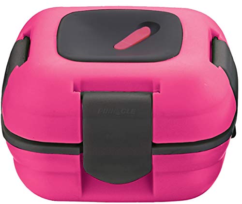 Pinnacle Lunchbox, isoliert, auslaufsicher, für Erwachsene und Kinder – Thermo-Lunchbehälter mit neuem Wärmeablassventil, 473 ml, (Rosa) von Pinnacle Thermoware