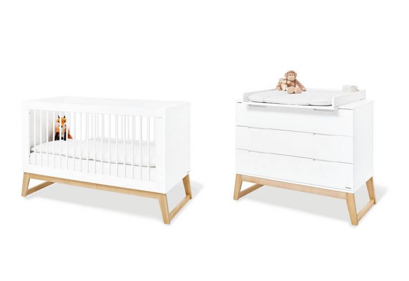 Pinolino® Babymöbel-Set Kinderzimmer-Set 'Bridge' breit, 2-tlg. von Pinolino®