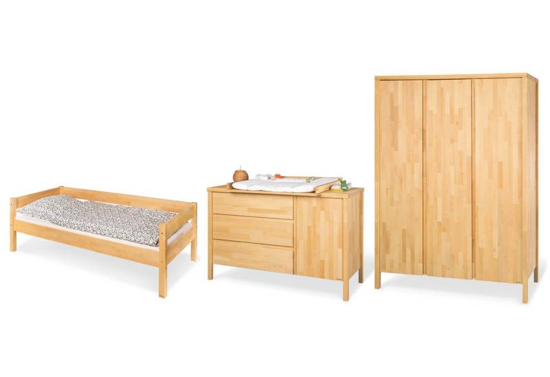 Pinolino® Babymöbel-Set Jugendzimmer-Set 'Enno' extrabreit groß, 3-tlg. von Pinolino®