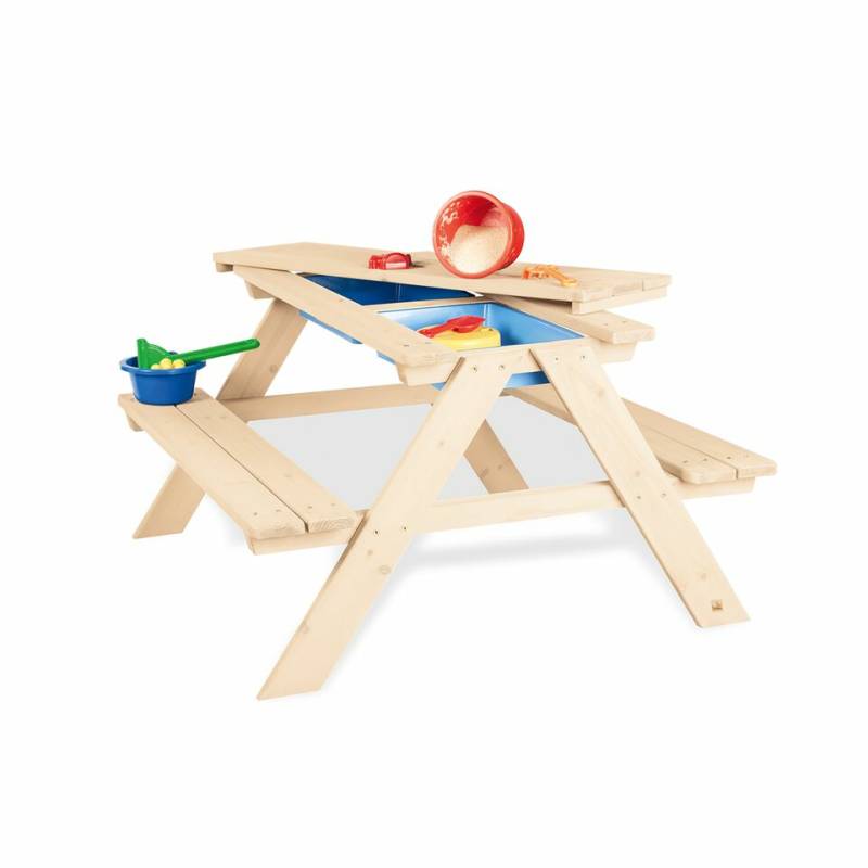 B-Ware Pinolino Sitzgarnitur Matsch Nicki Für 4 Spieltisch Gartentisch Spielgarnitur509 B-Ware Pinolino Sitzgarnitur Matsch Nicki Für 4 Spieltisch Gartentisch Spielgarnitur509 von Pinolino