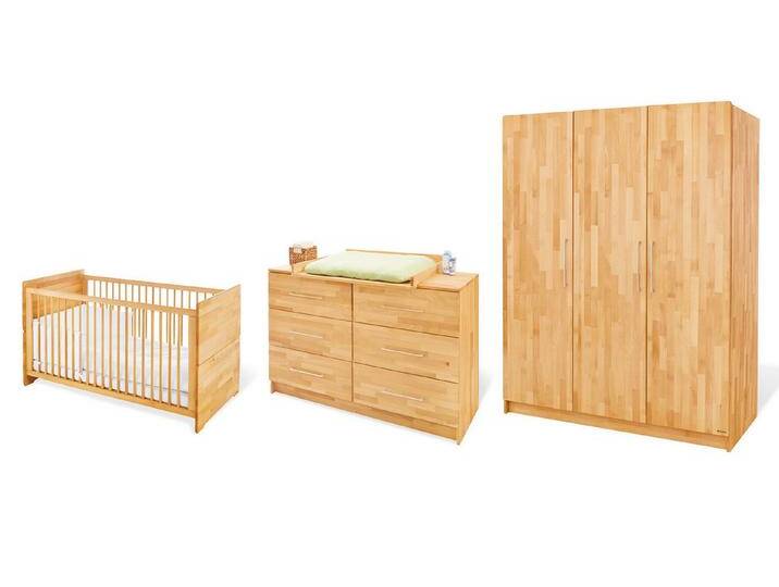 Pinolino® Babymöbel-Set Kinderzimmer-Set 'Natura' extrabreit groß, 3-tlg. von Pinolino