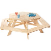 Pinolino Kindersitzgarnitur »Nicki«, HxBxL: 50 x 162 x 162 cm, Nadelholz von Pinolino
