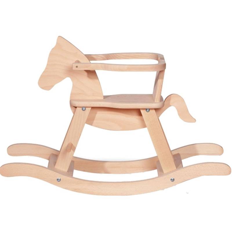 Pinolino Schaukelpferd 86 X 31 X 58 Cm Natur Massive Buche B-Ware von Pinolino