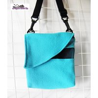 Zuckergleiter Und Ratte Einfarbige Bondingtasche Mit Klappe Boxed Corners von PinoyPetCuddleCup