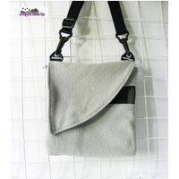Zuckergleiter Und Ratte Einfarbige Bondingtasche Mit Klappe Boxed Corners von PinoyPetCuddleCup