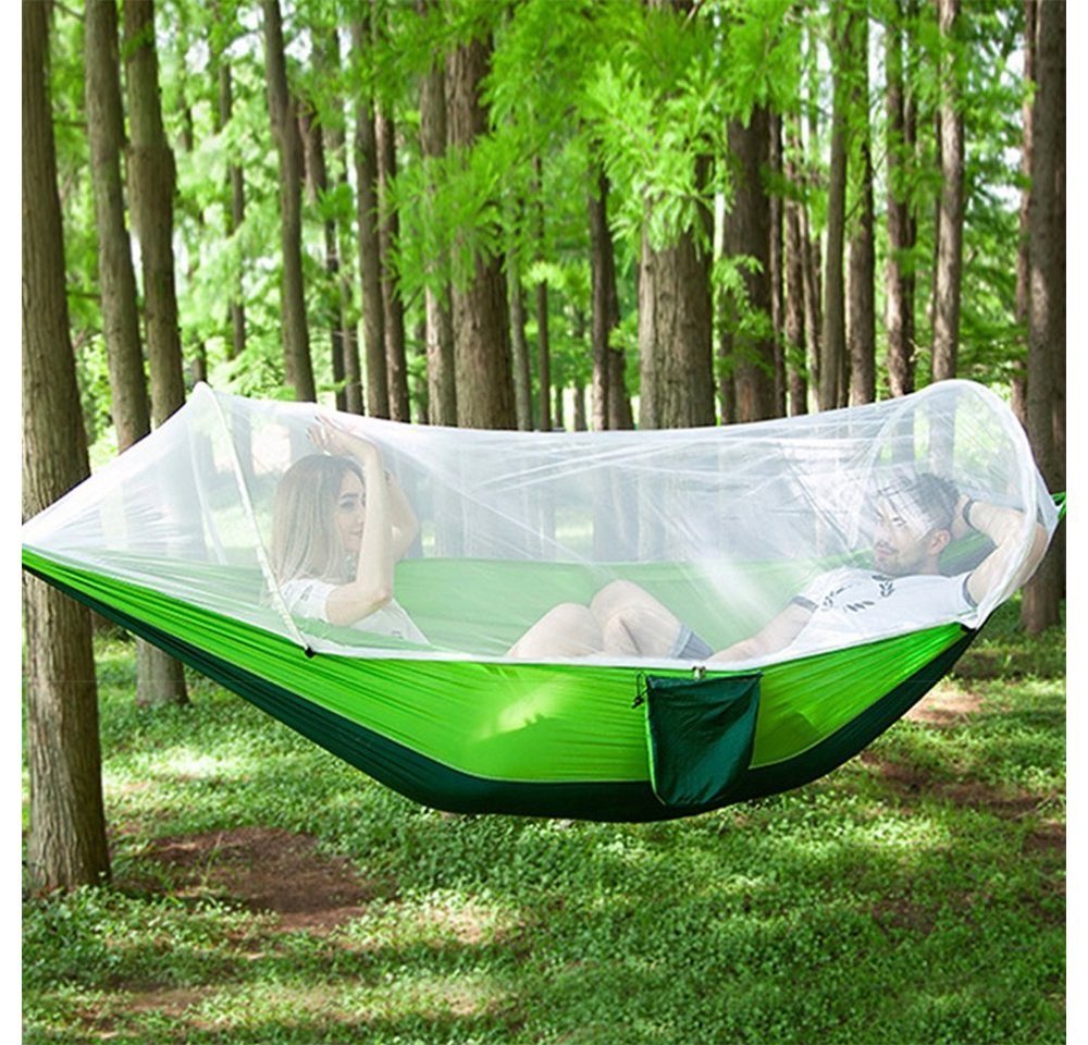 Pinoyden Hängematte Hängematte mit Moskitonetz Outdoor Camping Insektenschutz Sonnenliege von Pinoyden