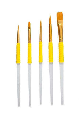 PME Bastelpinsel, Nylon, Gelb, Standard PME Bastelpinsel, Nylon, Gelb, Standard von PME