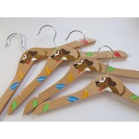 Kleiderbügel, Kinderzimmer, Aufhängung, Kinder "Hund" Kleiderbügel, Kinderzimmer, Aufhängung, Kinder "Hund" von Pinselstuebchen
