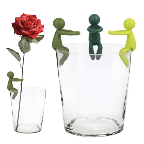 Pinsit 9 Stück Pflanzenanzuchtfreunde, Pflanzenschneidehalter für Stängel, Blattbuddy Pflanzenstützen und Triebe, Pflanzenzuchtstation für den Innen- und Garten von Pinsit