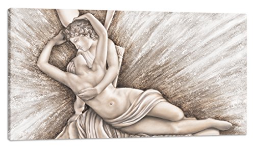 PINTDECOR Amore und Psyche Rahmen Wandbild, Holz, Weiß Abgedunkelten, 140 x 70 x 4.5 cm PINTDECOR Amore und Psyche Rahmen Wandbild, Holz, Weiß Abgedunkelten, 140 x 70 x 4.5 cm von Pintdecor