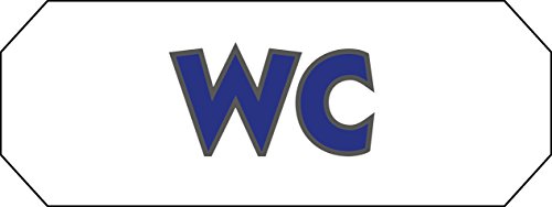 Pinter-Signum 82038P Hinweisschild 3D "WC" von Pinter-Signum