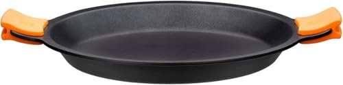 BRA Efficient | Paella-Pfanne, Aluminiumguss, Schwarz, mit Antihaftbeschichtung, 40 cm BRA Efficient | Paella-Pfanne, Aluminiumguss, Schwarz, mit Antihaftbeschichtung, 40 cm von BRA