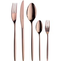 PINTINOX Besteck-Set "Olivia Treasure Bronze", (Set, 30 tlg.), Optik Glänzend PVD Beschichtung von Pintinox