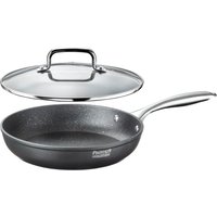 PINTINOX Bratpfanne "ST1" Aluminium Set, 3-lagige Antihaftbeschichtung, Induktionsgeeignet, inkl. Glasdeckel von Pintinox