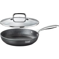 PINTINOX Bratpfanne "ST1" Aluminium Set, 3-lagige Antihaftbeschichtung, Induktionsgeeignet, inkl. Glasdeckel von Pintinox