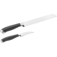 PINTINOX Messer-Set "Coltelli Professional", (Set, 2 tlg.), (Brotmesser, Gemüsemesser), Edelstahl, spülmaschinengeeignet von Pintinox