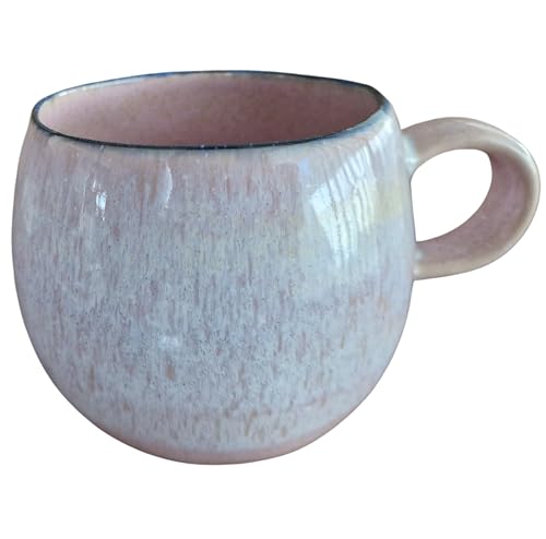 PintoCer - Tasse mit Henkel, Keramik aus Steingut, ideal für Kaffee, Milch, Tee und Schokolade, spülmaschinenfest und mikrowellengeeignet von PintoCer